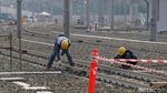 Menhub Pantau Pembangunan Depo MRT di Lebak Bulus