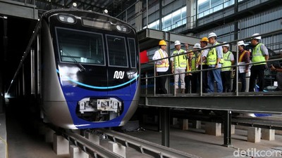 Menhub Pantau Pembangunan Depo MRT di Lebak Bulus