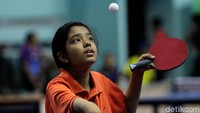 Atlet difabel cabang tenis meja dari berbagai negara Asia melakukan test event Asian Para Games 2018.