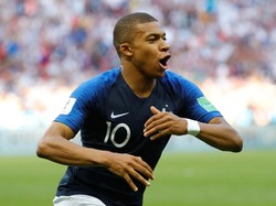Kylian Mbappe. Tiga gol sudah dicetak Mbappe di Piala Dunia 2018, dua di antaranya ia cetak ke gawang Argentina. Ia menyamai rekor 60 tahun Pele sebagai pemain remaja dengan dua gol di satu laga Piala Dunia. (Foto: Michael Dalder/Reuters)