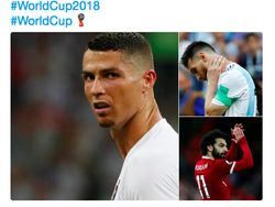 Meme Kocak dan Sedih Ronaldo dan Messi Tersisih