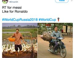 Meme Kocak dan Sedih Ronaldo dan Messi Tersisih