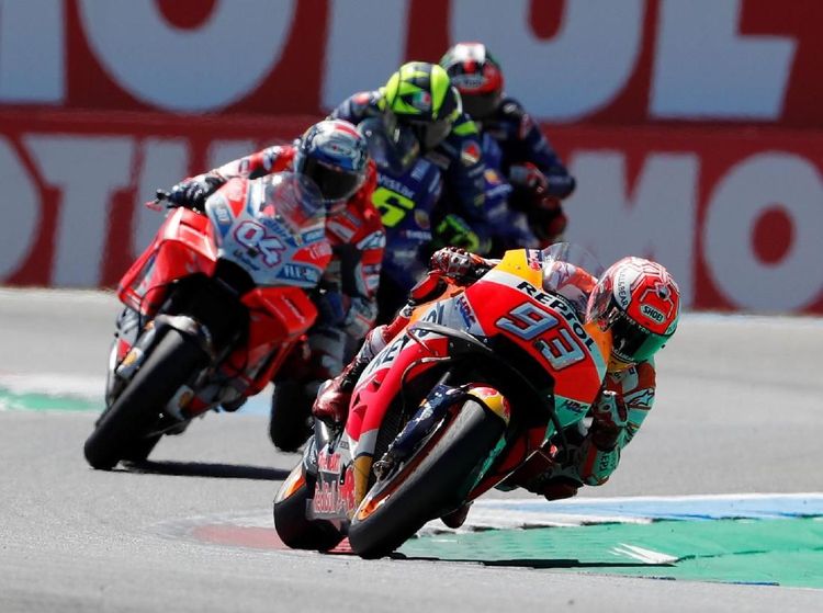 Marquez Menangi Balapan Liar di Assen