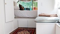 Serta, dua area tidur yang nyaman tidur hingga empat orang. Istimewa/Inhabitat.