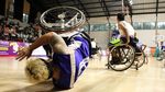 Kegigihan Atlet Basket Difabel di Test Event Asian Para Games 2018