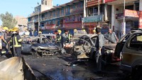 Islamic State (IS) mengklaim sebagai dalang dari terjadinya aksi berdarah ini. Akibat ledakan bom tersebut, Kedutaan India mengutuk keras serangan tersebut sebagai kejahatan militan pengecut. Parwiz/Reuters.
