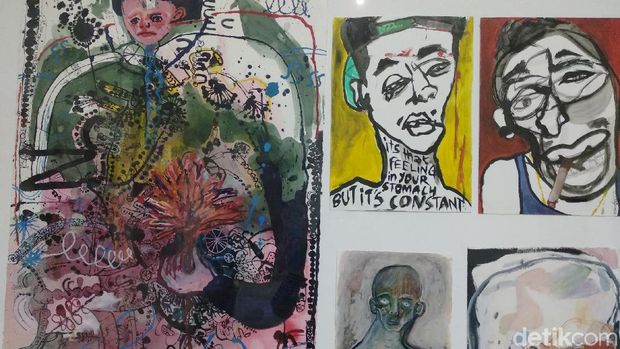 'Grotesk': Garis Bebas dan Nyeleneh di Karya Natisa Jones
