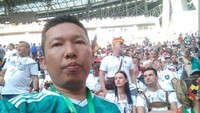 Keterampilan dasar berbahasa Rusia ini memudahkan Roy untuk berkomunikasi dengan warga lokal. Istimewa/Instagram @roy96rsz.
