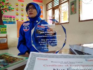 Hebat! Guru SD di Sleman Ikut Pelatihan Astronaut di Amerika
