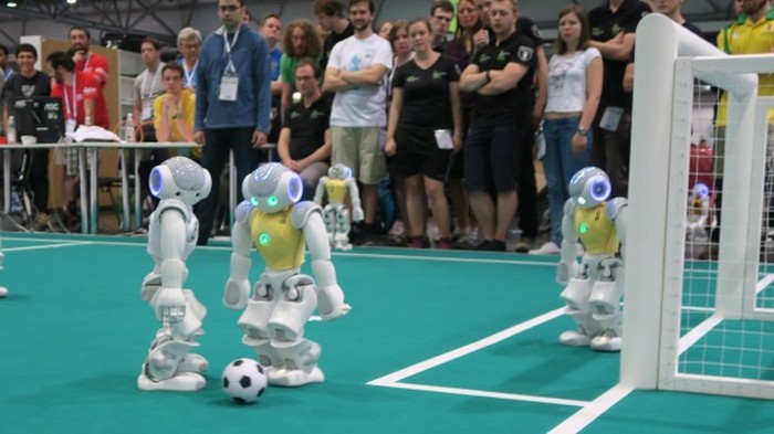 Gelaran RoboCup. Foto: RoboCup Gelaran RoboCup. Foto: RoboCup
