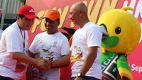 Salah satu wujud komitmen AXA Mandiri adalah turut mendukung gelaran Fun Run 2018 sebagai cara promosi dan pengenalan Asian Games 2018 kepada masyarakat melalui perlindungan asuransi bagi seluruh peserta yang terlibat di Jakarta dan Palembang. Foto: dok. AXA