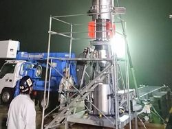 Detik-detik Meledaknya Roket Milik Jepang