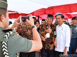 Jokowi: Saya Senang di Parepare, Kota Kelahiran Pak Habibie