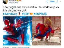 Tampil Memble, De Gea Jadi Sasaran Empuk Meme