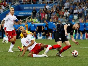 Modric Gagal Penalti, Kroasia vs Denmark Lanjut ke Babak Tos-Tosan