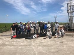 Detik-detik Meledaknya Roket Milik Jepang