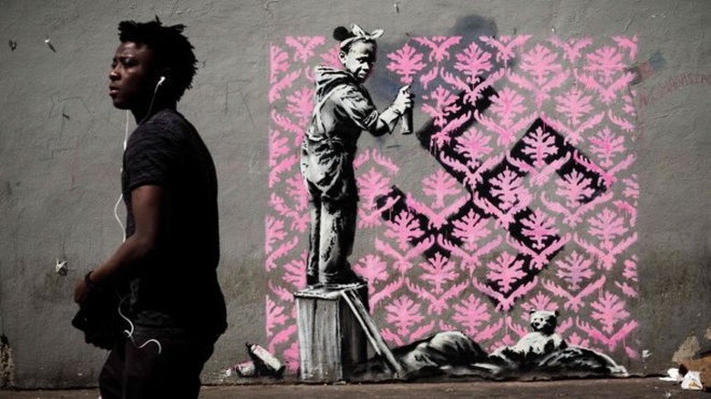 Dalam Gambar: Banksy Sang Misterius Akhirnya Menjamah Jalanan Paris Dalam Gambar: Banksy Sang Misterius Akhirnya Menjamah Jalanan Paris