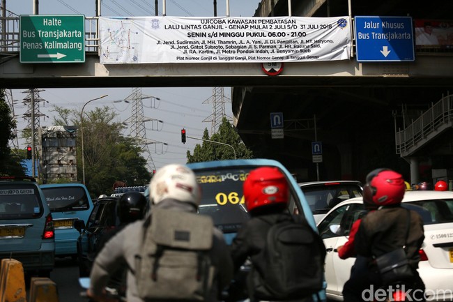 Ganjil Genap ala Asian Games Diklaim Bikin Masyarakat Happy