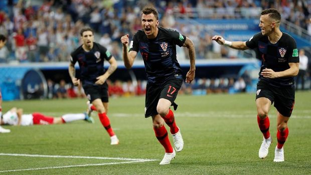  Kroasia akan menghadapi Rusia di babak perempat final Piala Dunia 2018. 