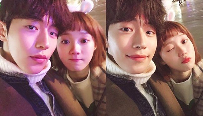 Lee Sung Kyung dan Nam Joo Hyuk terlibat cinta lokasi setelah bermain bersama dalam Weightlifting Fairy Kim Bok Joo. Namun hubungan asmara mereka pun tak lama yang membuat penggemar kecewa. Sung Kyung dan Joo Hyuk hanya berpacaran selama lima bulan. Kesibukan membuat mereka jarang bertemu dan akhirnya memutuskan berpisah saja. Foto: Istimewa