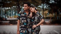 Dan foto dengan baju kembaran. Foto: Instagram Adzana Bing Slamet
