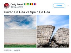 Tampil Memble, De Gea Jadi Sasaran Empuk Meme
