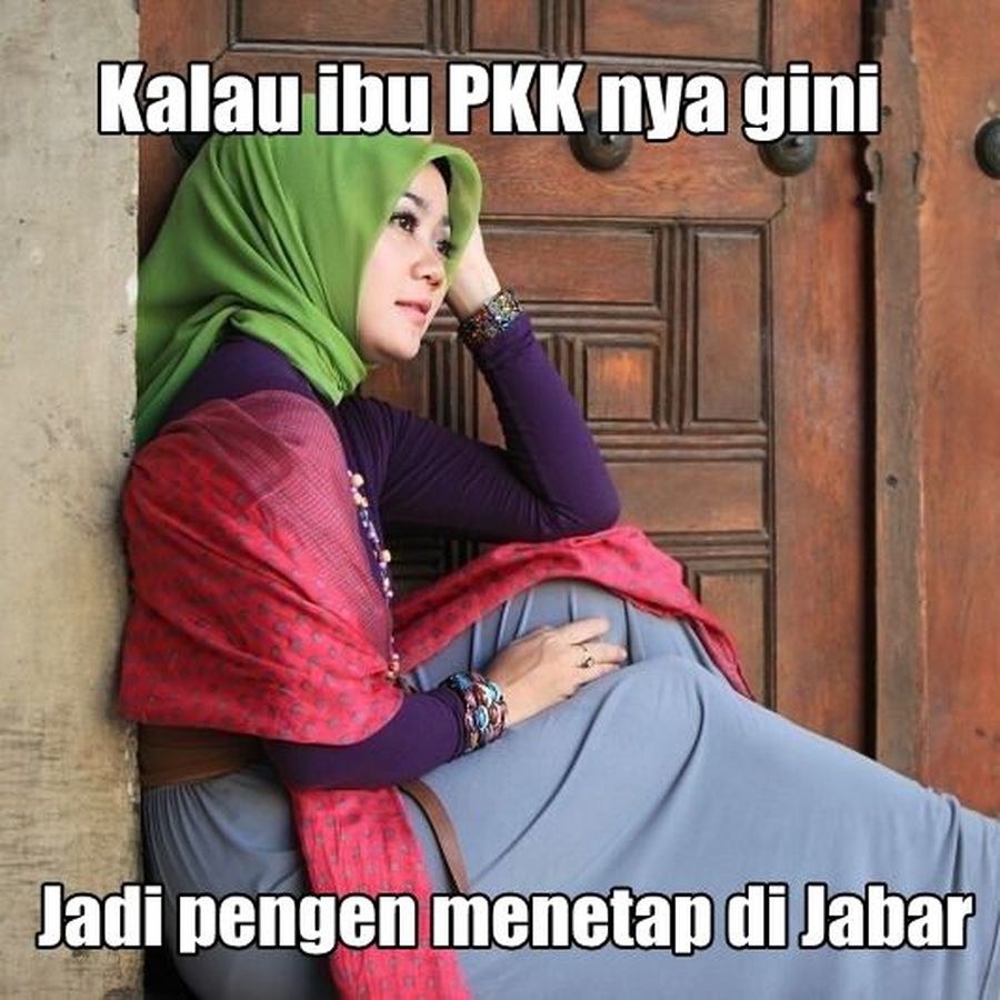 Meme Kocak Ibu Pkk Cantik Ini Bikin Para Pria Ingin Pindah Ktp