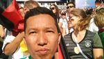 Serunya Driver Ojol Nonton Piala Dunia di Rusia dari Hasil Nabung