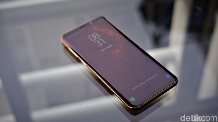 Samsung Galaxy S9. Foto: Adi Fida Rahman/detikINET Samsung Galaxy S9. Foto: Adi Fida Rahman/detikINET