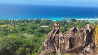Seychelles merupakan salah satu pulau cantik di lepas daratan utama Afrika sebelah timur. Icardi menyebutnya pradise (mauroicardi/Instagram)