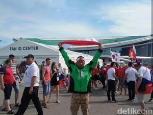 Bikin Iri, Driver Ojol Ini Berhasil Nabung Buat ke Piala Dunia Rusia