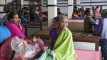 Gunung Agung Erupsi, Lahar Keluar dan Membakar Hutan