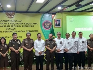 BNPT Gandeng Kejagung Terkait Penanganan Terorisme