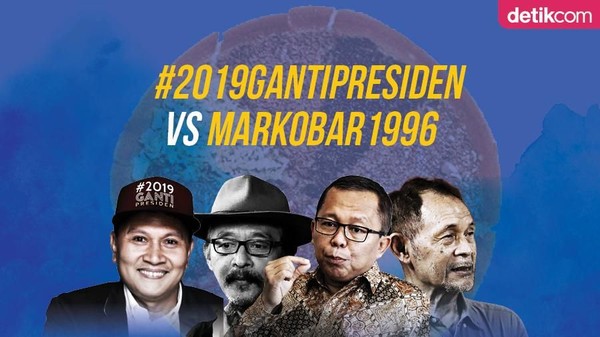 Respons Tokoh Atas Aksi #2019GantiPresiden di Markobar