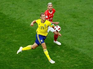 Buntu, Swedia vs Swiss Imbang Tanpa Gol di Babak Pertama
