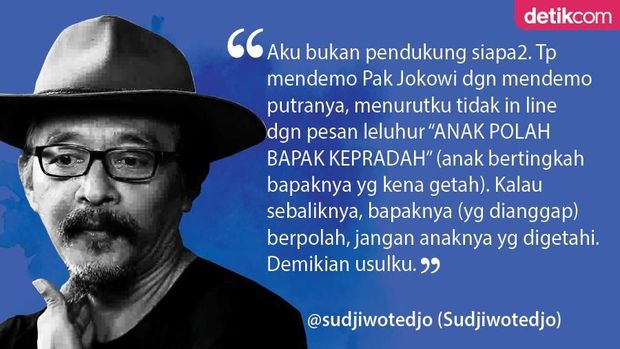 Tak Elegan, Aksi Ganti Presiden 2019 di Depan Kedai Markobar