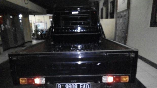 Mobil milik korban yang dicuri Wilda.
