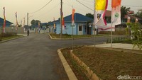 Rumah dinas ini baru saja diserahkan Menteri BUMN ke pihak TNI AU.