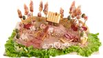 Wow! Rumah Hingga Gaun Pengantin Cantik Ini Terbuat dari Salami