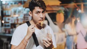 Ini Gaya Makan Krisjiana Baharudin, Model Ganteng Teman Dekat Siti Badriah