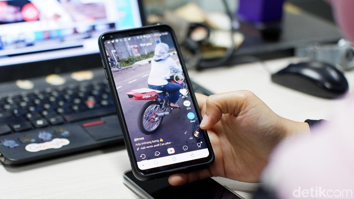 Aplikasi Tik Tok. Foto: Adi Fida Rahman/detikINET Aplikasi Tik Tok. Foto: Adi Fida Rahman/detikINET