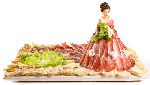 Wow! Rumah Hingga Gaun Pengantin Cantik Ini Terbuat dari Salami