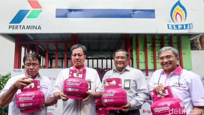 Bright Gas 3 Kg/Foto: Ari Saputra Bright Gas 3 Kg/Foto: Ari Saputra