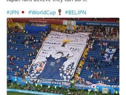 Acungan Jempol Netizen untuk Jepang