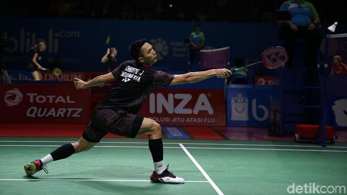 Jonathan Christie jadi salah satu andalan Indonesia di Piala Sudirman 2019 (Agung Pambudhy) Jonathan Christie jadi salah satu andalan Indonesia di Piala Sudirman 2019 (Agung Pambudhy)