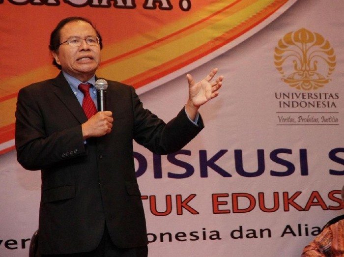 8 Fakta Rizal Ramli yang Sebut Debat Capres Bagaikan Pacar Tertukar