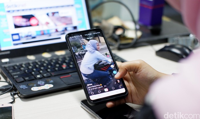 Aplikasi Tik Tok. Foto: Adi Fida Rahman/detikINET Aplikasi Tik Tok. Foto: Adi Fida Rahman/detikINET