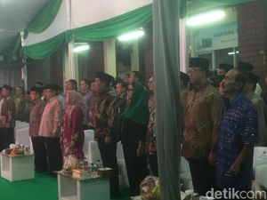 JK-Anies Semobil Hadiri Halalbihalal PBNU