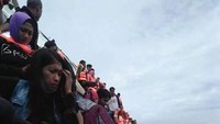 Belum ada laporan rinci mengenai jumlah penumpang dalam KM Lestari Maju (Foto: Istimewa via Kepala Pusat Data Informasi dan Humas BNPB Sutopo Purwo Nugroho)
