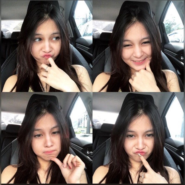 Selain membagikan video Tik Tok-nya, Delilah juga kerap kali mengunggah berbagai potret selfie dirinya di Instagram. Foto: Instagram @cicibeby19